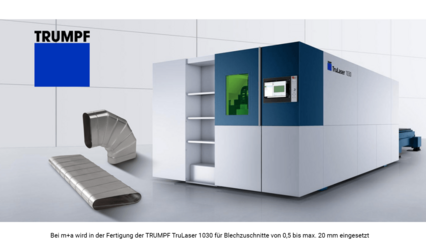 Ovalrohre bei Trumpf